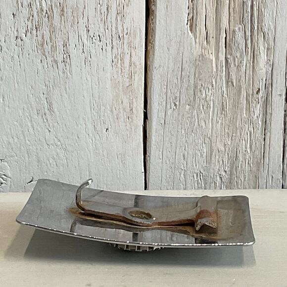 Three Horses Equestrian Western Belt Buckle Vintage USA Rodeo Cowboy Horse Lover - Picture 6 of 6